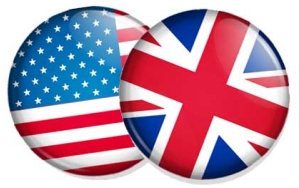 image of UK and USA badges